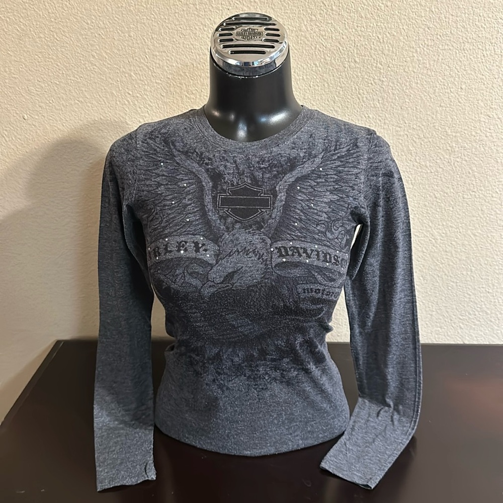 Sexy long sleeve Harley shirt!